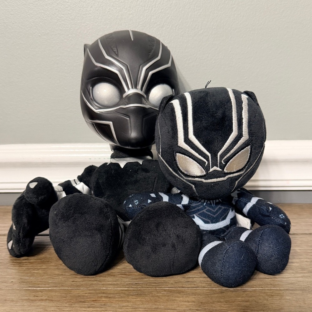 Marvel Black Panther Plush Lot Mattel stuffed‎ Animal Toy Avengers